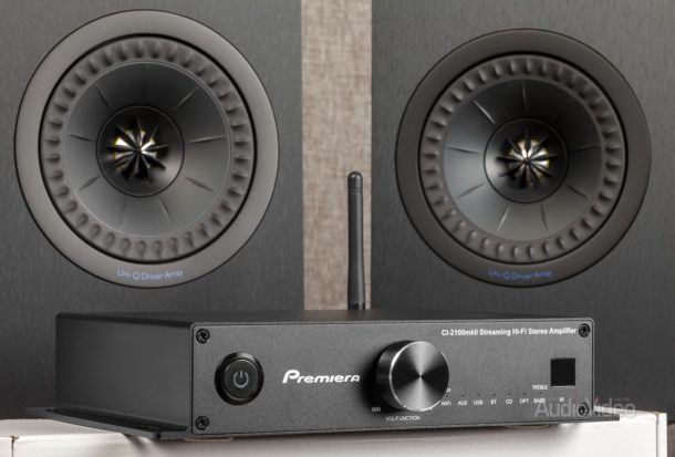 Картинка Тест: cетевой усилитель Premiera CI-2100 MKII с мониторами KEF Q150